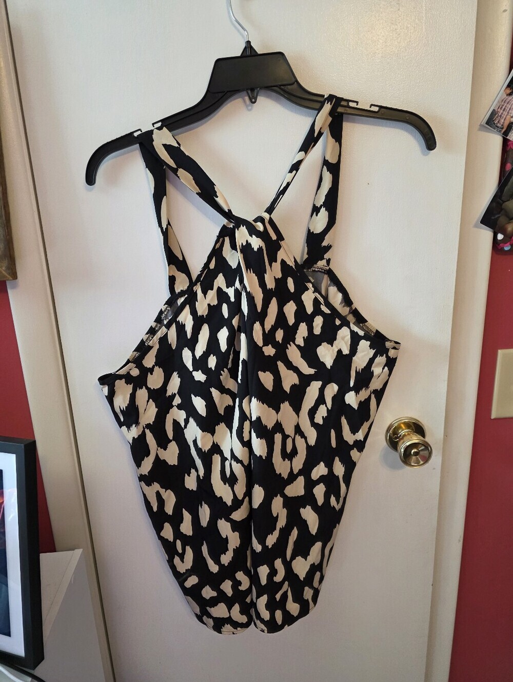 SHEIN Curve Sleeveless Animal Print Top Size 4X